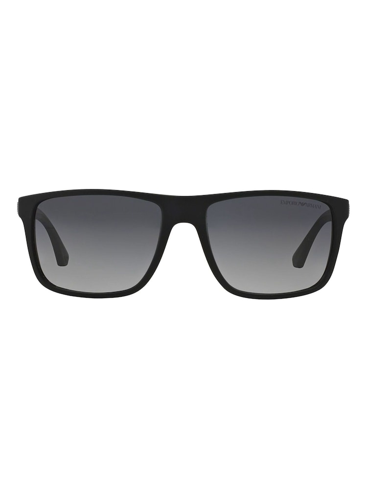 Emporio Armani Black Polarised Lens Sunglasses - Image 2 of 12