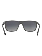 Emporio Armani Black Polarised Lens Sunglasses - Image 4 of 12
