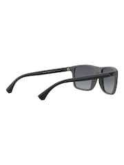 Emporio Armani Black Polarised Lens Sunglasses - Image 8 of 12