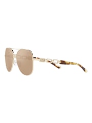 Michael Kors Gold Chianti Sunglasses - Image 5 of 12