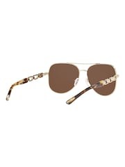 Michael Kors Gold Chianti Sunglasses - Image 8 of 12