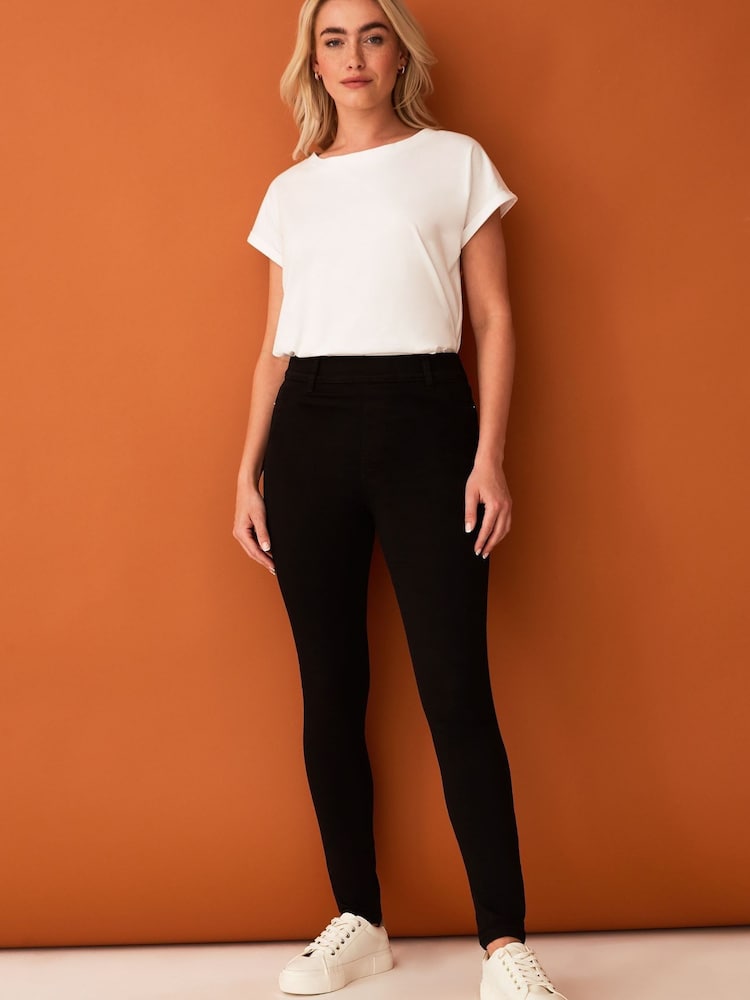 F&F Black Denim Jeggings - Image 2 of 5 F&F Black Denim Jeggings - Image 2 of 5