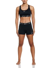 Nike Black Logo Tape Racerback Bikini Top - Image 3 of 4