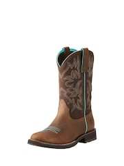 Ariat Delilah Brown Round Toe Boots - Image 2 of 4