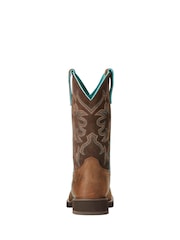 Ariat Delilah Brown Round Toe Boots - Image 3 of 4