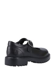 Hush Puppies Black Aurora Junior School Shoes - Image 3 of 4