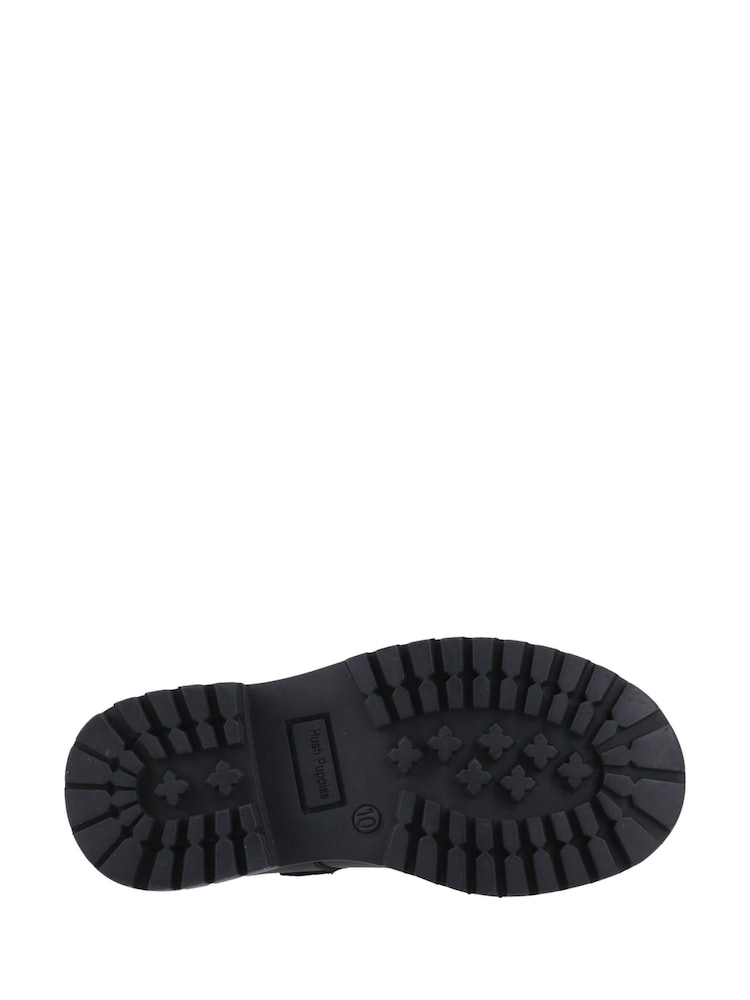 Hush Puppies Black Aurora Junior School Shoes - Image 4 of 4