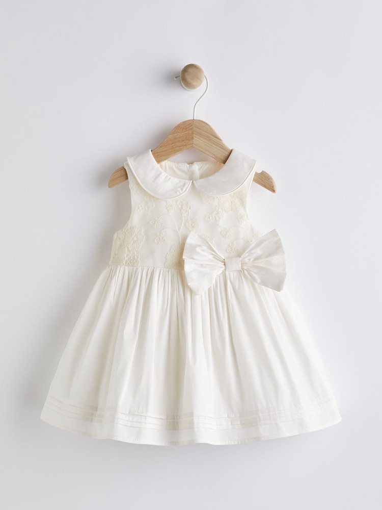 Ivory White Prom Baby Dress (0mths-2yrs) - Image 1 of 8