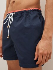 Navy Blue Premium Swim Shorts - Image 3 of 6