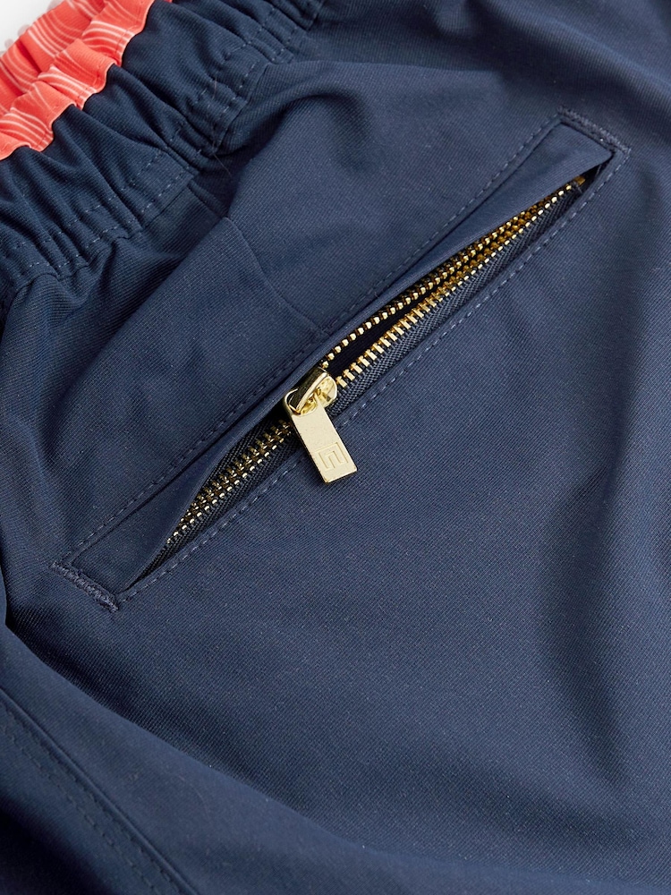 Navy Blue Premium Swim Shorts - Image 6 of 6 Navy Blue Premium Swim Shorts - Image 6 of 6