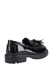 Hush Puppies Black Patent Abigail Senior School Shoes - Image 3 of 4