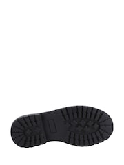 Hush Puppies Black Patent Abigail Senior School Shoes - Image 4 of 4