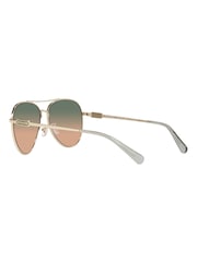 Coach Cd474 Pilotensonnenbrille, Gold - Bild 11 von 12