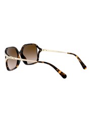 Coach Brown L1116 Round Sunglasses - Image 10 of 12