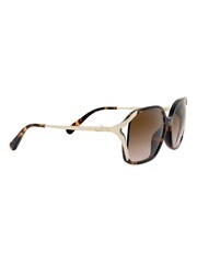 Coach Brown L1116 Round Sunglasses - Image 6 of 12