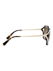 Coach Brown L1116 Round Sunglasses - Image 7 of 12