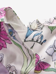 Laura Ashley Multi Floral Girls Pointon Fields Taffeta Floral Prom Dress - Image 12 of 12