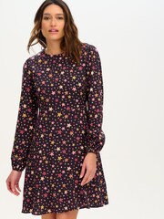 Sugarhill Brighton Juliette Black Cutout Stars Dress - Image 1 of 5