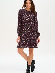 Sugarhill Brighton Juliette Black Cutout Stars Dress - Image 2 of 5