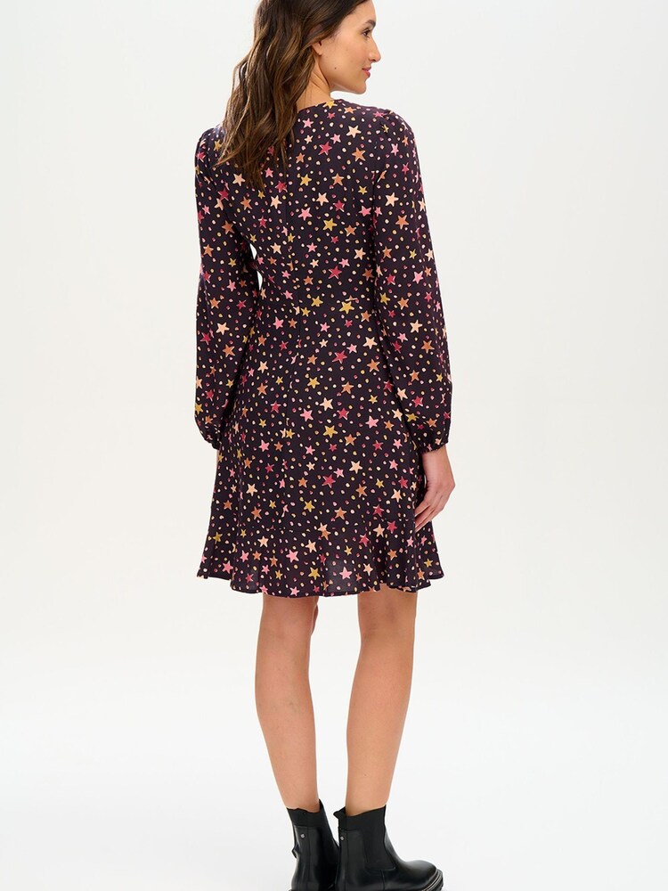 Sugarhill Brighton Juliette Black Cutout Stars Dress - Image 3 of 5