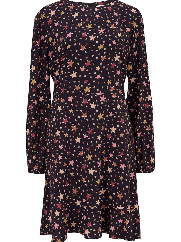 Sugarhill Brighton Juliette Black Cutout Stars Dress - Image 5 of 5