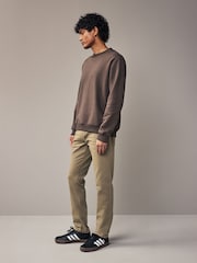 Tan Brown Slim Fit Coloured Stretch Jeans - Image 3 of 10