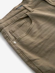 Tan Brown Slim Fit Coloured Stretch Jeans - Image 7 of 10