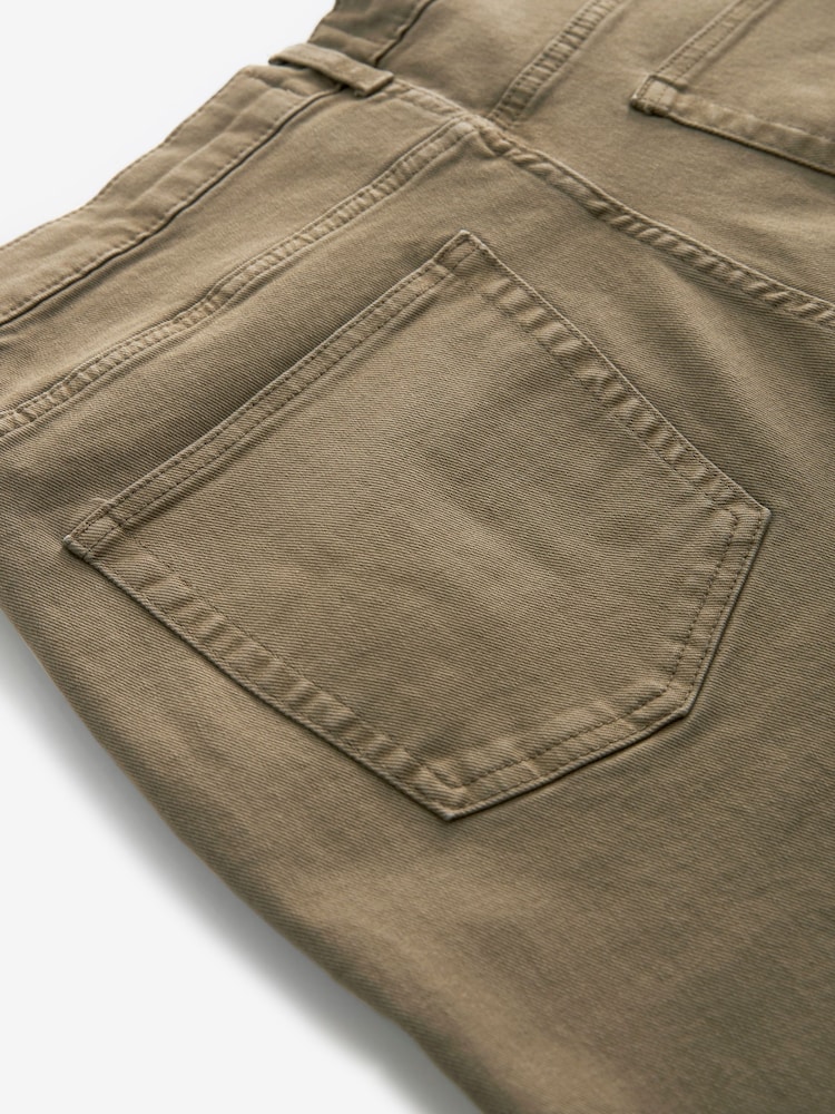 Tan Brown Slim Fit Coloured Stretch Jeans - Image 8 of 10