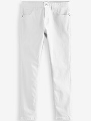 White Skinny Coloured Stretch Jeans - Image 2 of 7