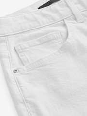 White Skinny Coloured Stretch Jeans - Image 6 of 7