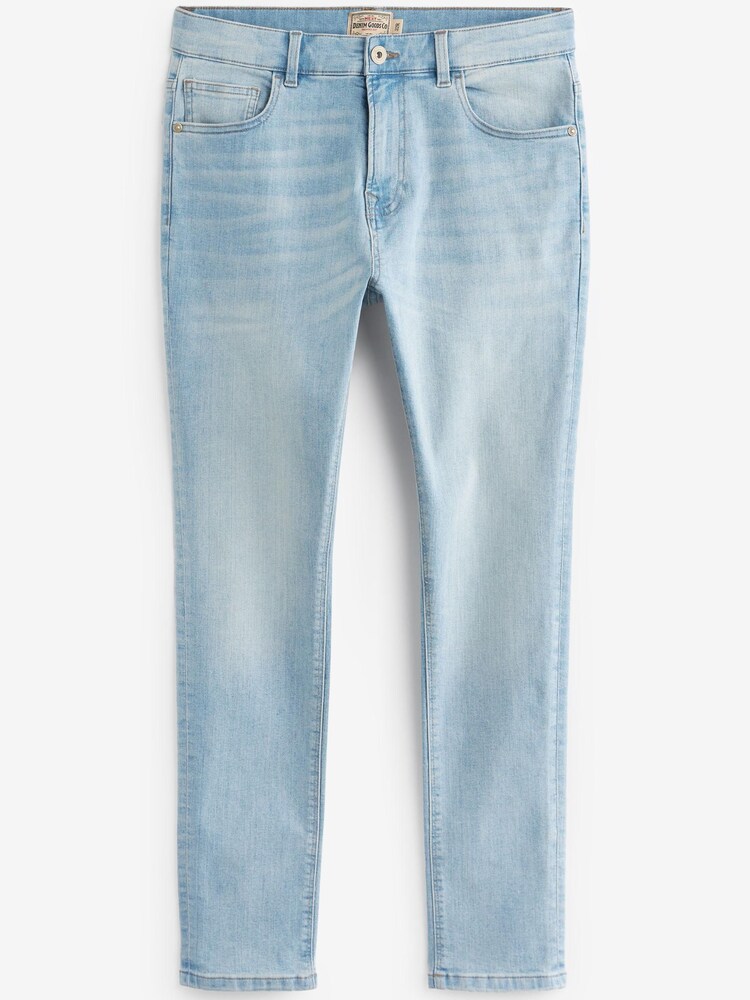 Bleach Blue Skinny Soft Touch Stretch Jeans - Image 4 of 6