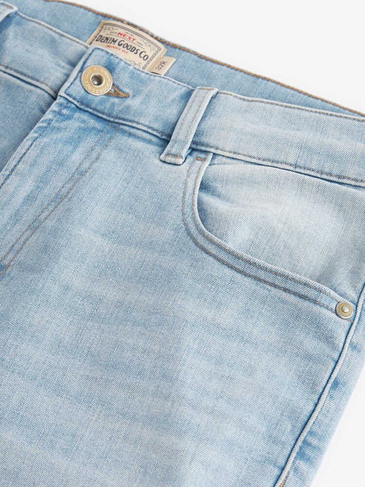 Bleach Blue Skinny Soft Touch Stretch Jeans - Image 5 of 6