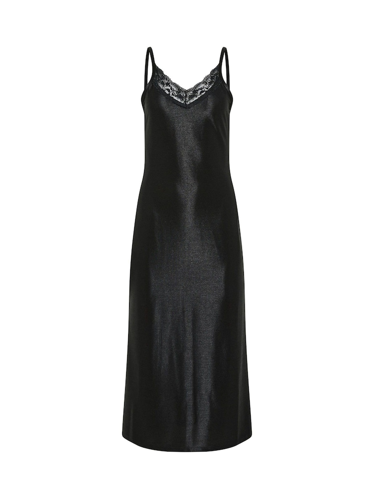 PixieGirl Petite Black Lace Trim Maxi Dress - Image 5 of 5 PixieGirl Petite Black Lace Trim Maxi Dress - Image 5 of 5