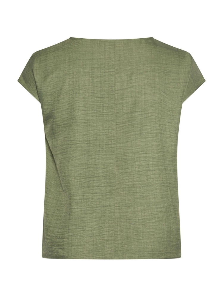 Yours Curve Green Co-Ord Seam Detail Top - Image 6 of 6 Yours Curve Green Co-Ord Seam Detail Top - Image 6 of 6