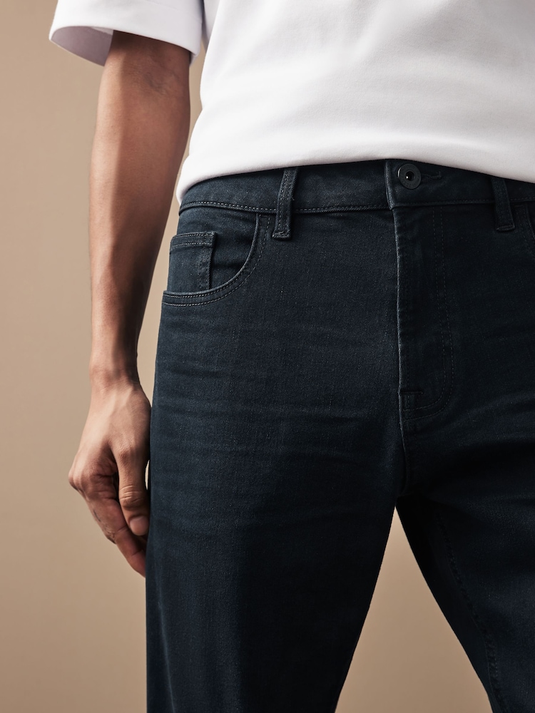 Blue Dark Ink Slim Fit Motion Flex Jeans - Image 5 of 11