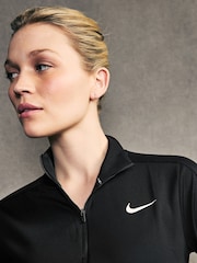 Nike Black Dri-FIT Pacer Half Zip Running Top - Image 5 of 9