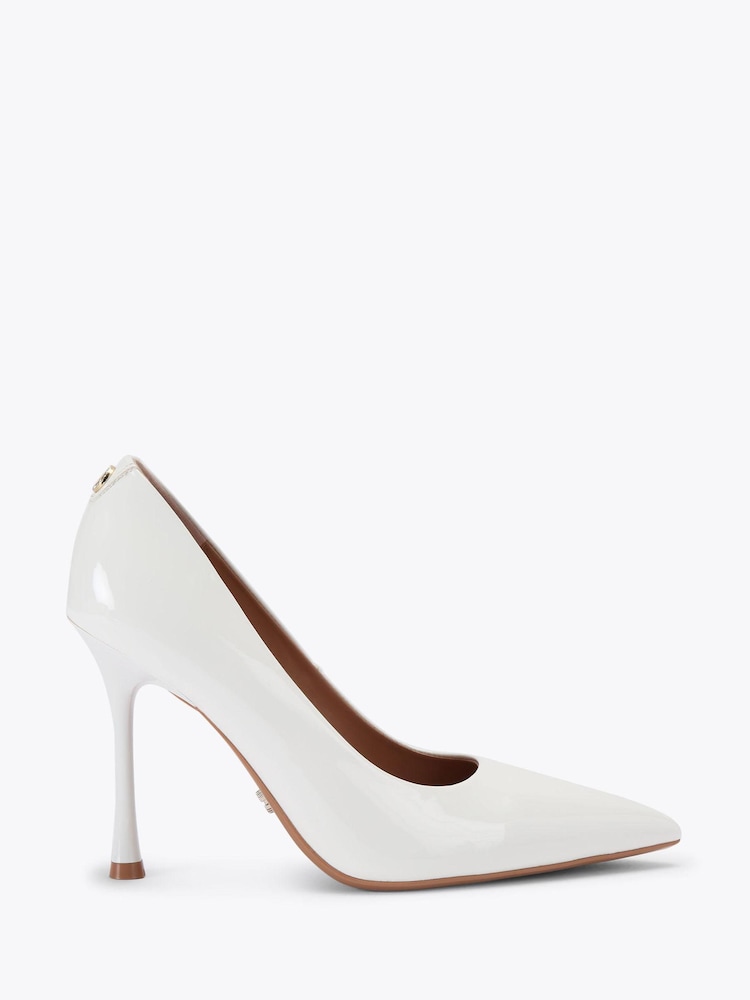 Carvela White Incanto Court Shoe - Image 1 of 4 Carvela White Incanto Court Shoe - Image 1 of 4