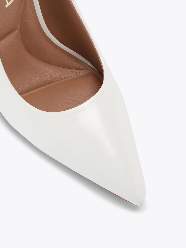 Carvela White Incanto Court Shoe - Image 4 of 4 Carvela White Incanto Court Shoe - Image 4 of 4