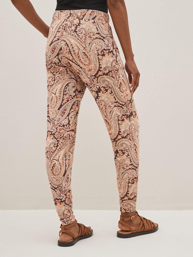 Imprimé Marron cachemire - Joggers Jersey - Image 3 of 5