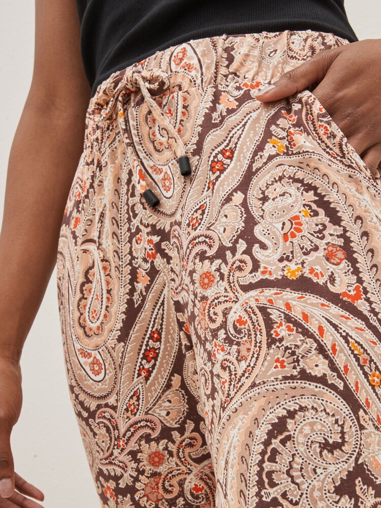 Imprimé Marron cachemire - Joggers Jersey - Image 4 of 5