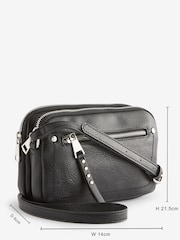 Black Utility Stud Cross-Body Bag - Image 4 of 11