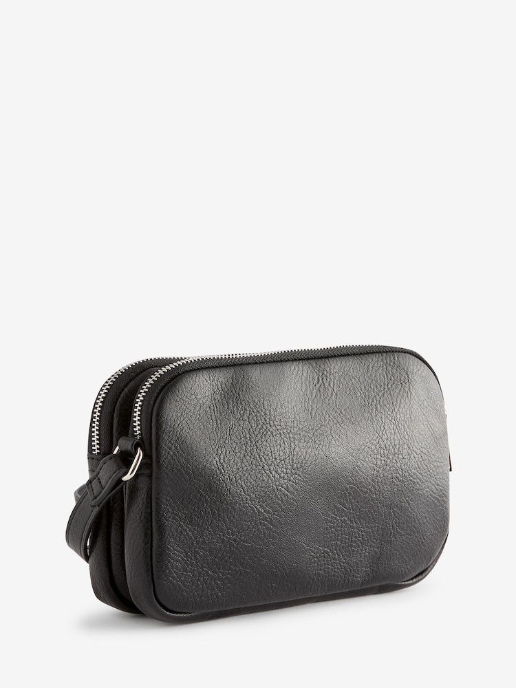 Black Utility Stud Cross-Body Bag - Image 9 of 11