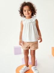 White Frill Collar Blouse (3mths-7yrs) - Image 2 of 8