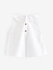 White Frill Collar Blouse (3mths-7yrs) - Image 8 of 8