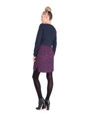 Seraphine  BlueMaternity And Nursing Knitted Bodice Dress - Image 1 of 4