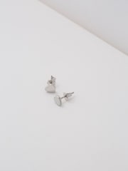 Ted Baker Silver Tone HARLY:  Tiny Heart Stud Earrings - Image 7 of 7
