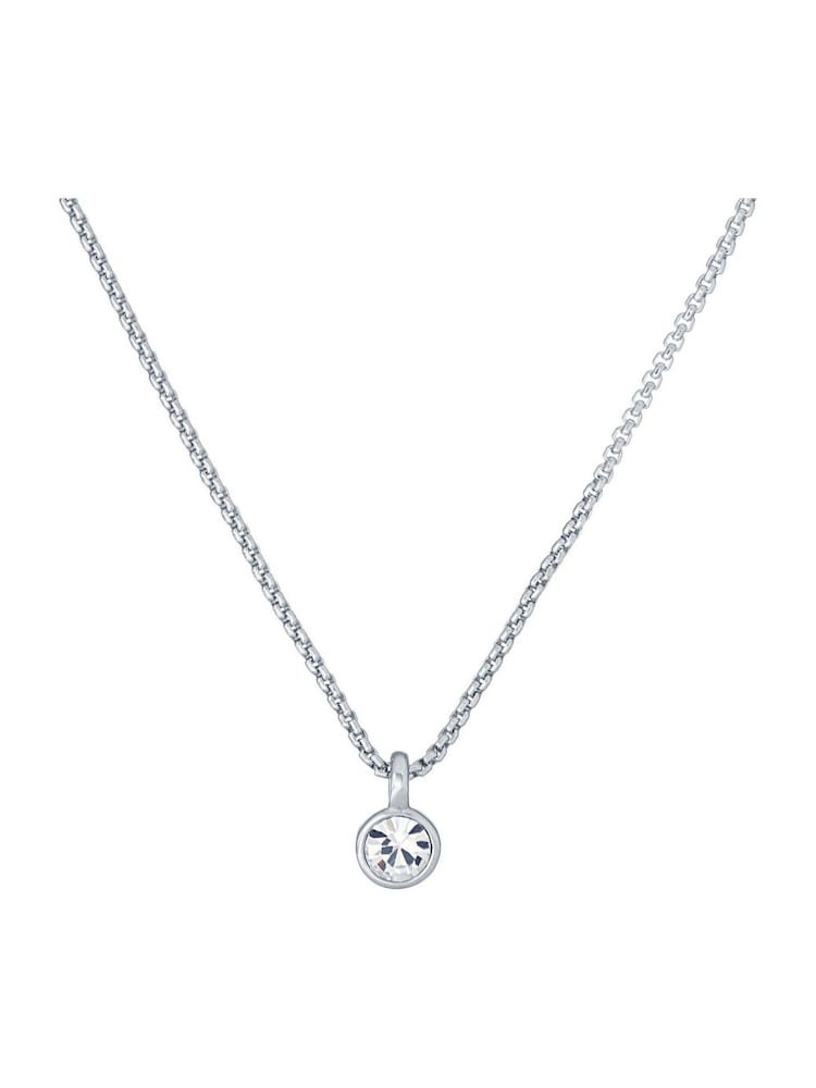 Zilverkleurig - Ted Baker SININAA: Crystal Pendant Necklace - Image 5 of 8
