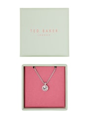 Ted Baker Silver Tone SININAA: Crystal Pendant Necklace - Image 8 of 8