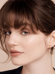 Ted Baker Gold Tone HARRYE: Tiny Heart Huggie Earrings - Image 4 of 5