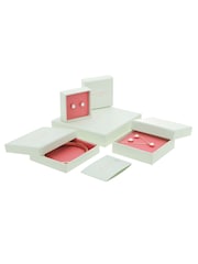 Ted Baker Gold Tone HARRYE: Tiny Heart Huggie Earrings - Image 5 of 5
